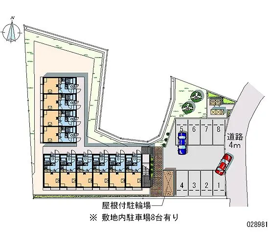 ★手数料０円★銚子市春日町　月極駐車場（LP）